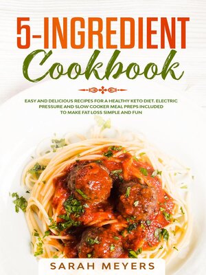 cover image of 5-Ingredient Cookbook